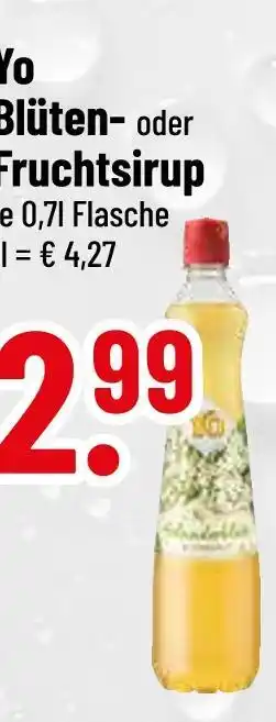 trinkgut Yo blüten- oder fruchtsirup Angebot