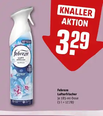 REWE Febreze lufterfrischer aprílfrisch Angebot
