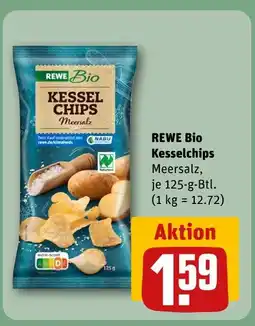 REWE Rewe bio kesselchips meersalz Angebot
