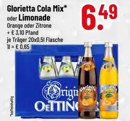 trinkgut Glorietta cola mix oder limonade Angebot