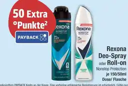 Edeka Rexona deo-spray oder roll-on Angebot