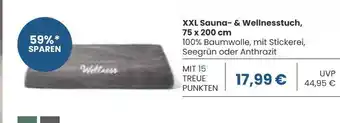 Edeka Xxl sauna- & wellnesstuch Angebot