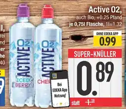 Edeka Active o2 iced berry oder cherry Angebot