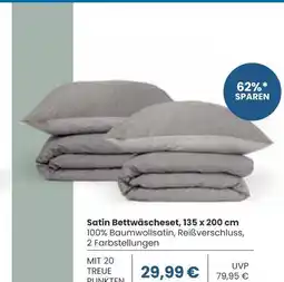 Edeka Satin bettwäscheset Angebot