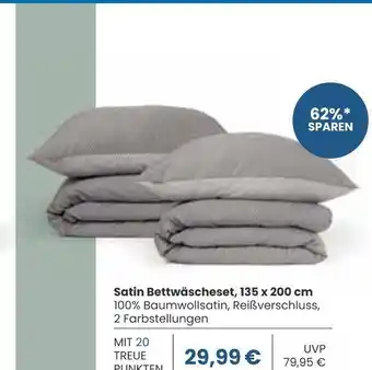 Edeka Satin bettwäscheset Angebot