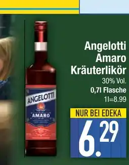 Edeka Angelotti amaro kräuterlikör Angebot