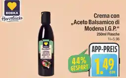 Edeka Edeka herzstücke crema con aceto balsamico di modena i.g.p Angebot