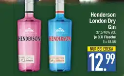 Edeka Henderson london dry gin Angebot