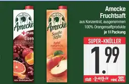 Edeka Amecke amecke plus eisen oder amecke sanfte säfte apfel naturtrüb Angebot