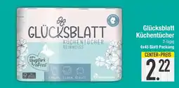Edeka Glücksblatt küchentücher Angebot