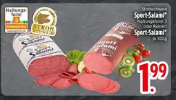 Edeka Reinert strohschwein sport-salami Angebot