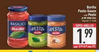 Edeka Barilla pasta-sauce oder pesto Angebot