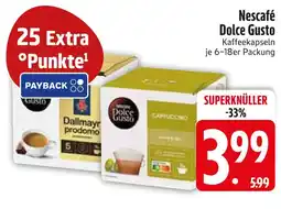 Edeka Nescafé dolce gusto dallmayr prodomo oder cappuccino Angebot
