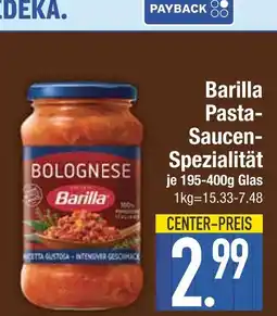 Edeka Pasta-saucen-spezialität Angebot