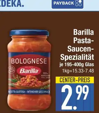 Edeka Pasta-saucen-spezialität Angebot