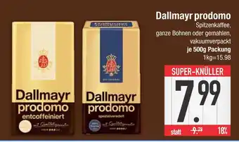 Edeka Dallmayr prodomo spitzenkaffee Angebot