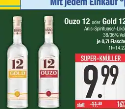 Edeka Ouzo 12 oder gold 12 Angebot