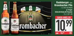 Edeka Radeberger oder krombacher pils Angebot