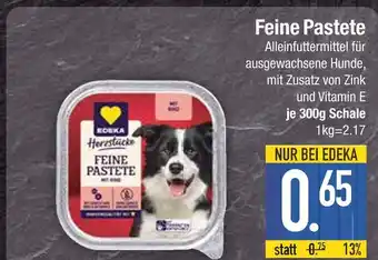 Edeka Feine pastete Angebot