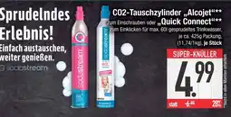 Edeka Sodastream co2-tauschzylinder „alcojet‘‘ oder „quick connect‘‘ Angebot