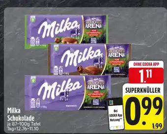 Edeka Milka milka schokolade Angebot