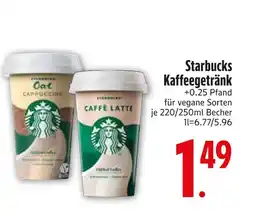 Edeka Starbucks kaffeegetränk Angebot