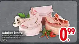 Edeka Aufschnitt-dreierlei Angebot