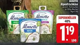 Edeka Almette kräuter oder natur oder balance knoblauch Angebot