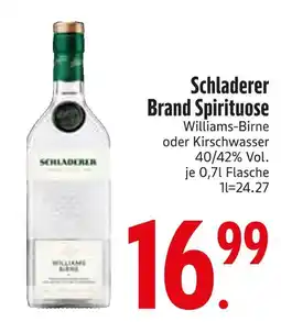 Edeka Schladerer brand spirituose Angebot