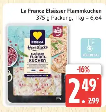 Marktkauf Edeka la france elsässer flammkuchen Angebot