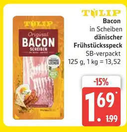 Marktkauf Tulip bacon in scheiben Angebot