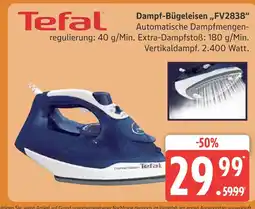Marktkauf Tefal dampf-bügeleisen fv2838 Angebot