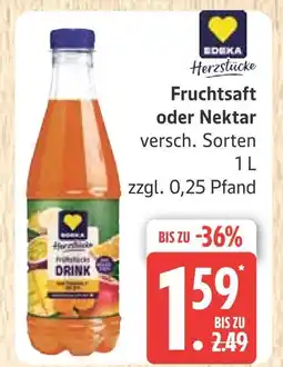 Marktkauf Edeka herzstücke fruchtsaft oder nektar Angebot