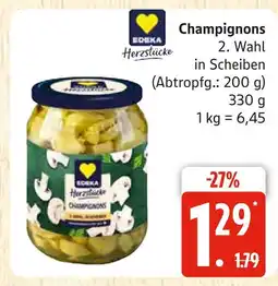 Marktkauf Edeka herzstücke champignons Angebot