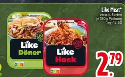 Edeka Like meat like döner oder like hack Angebot