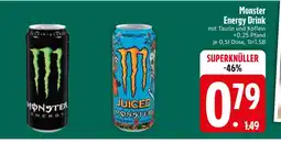 Edeka Monster monster energy drink oder monster juiced Angebot