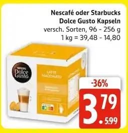 Marktkauf Nescafé dolce gusto kapseln Angebot