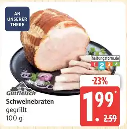 Marktkauf Gutfleisch schweinebraten Angebot