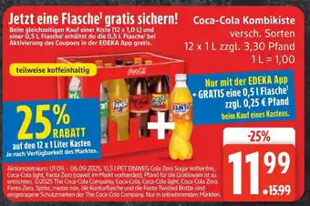 Edeka Coca-cola kombikiste Angebot