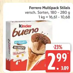 Marktkauf Ferrero multipack stieleis Angebot