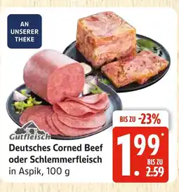 Marktkauf Gutfleisch deutsches corned beef Angebot