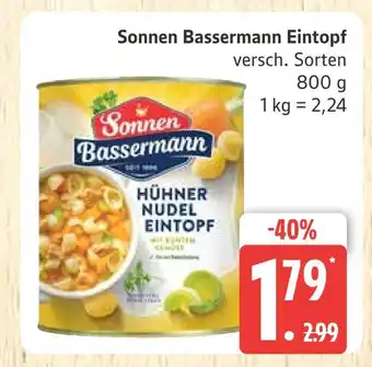 Marktkauf Sonnen bassermann eintopf Angebot
