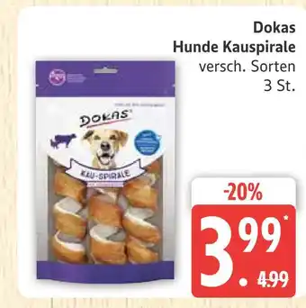 Marktkauf Dokas hunde kauspirale Angebot