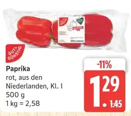 Marktkauf Paprika Angebot