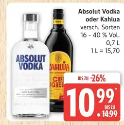 Marktkauf Absolut absolut vodka Angebot