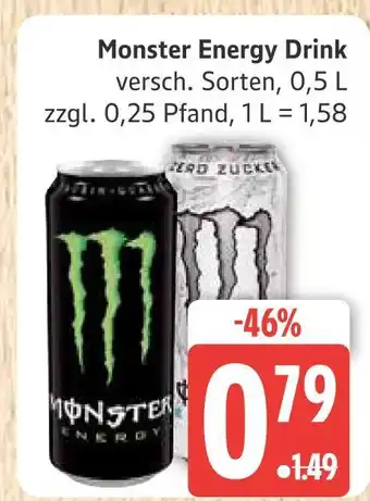 Marktkauf Monster energy drink Angebot