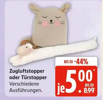 Marktkauf Zugluftstopper Angebot