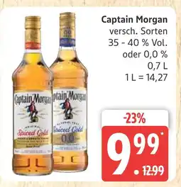 Marktkauf Captain morgan spiced gold Angebot
