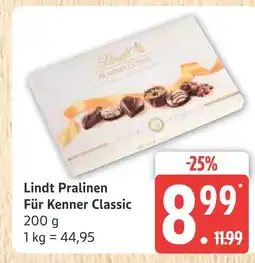 Marktkauf Lindt pralinen für kenner classic Angebot
