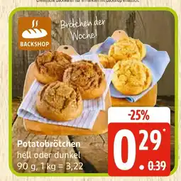 Marktkauf Backshop potatobrötchen Angebot